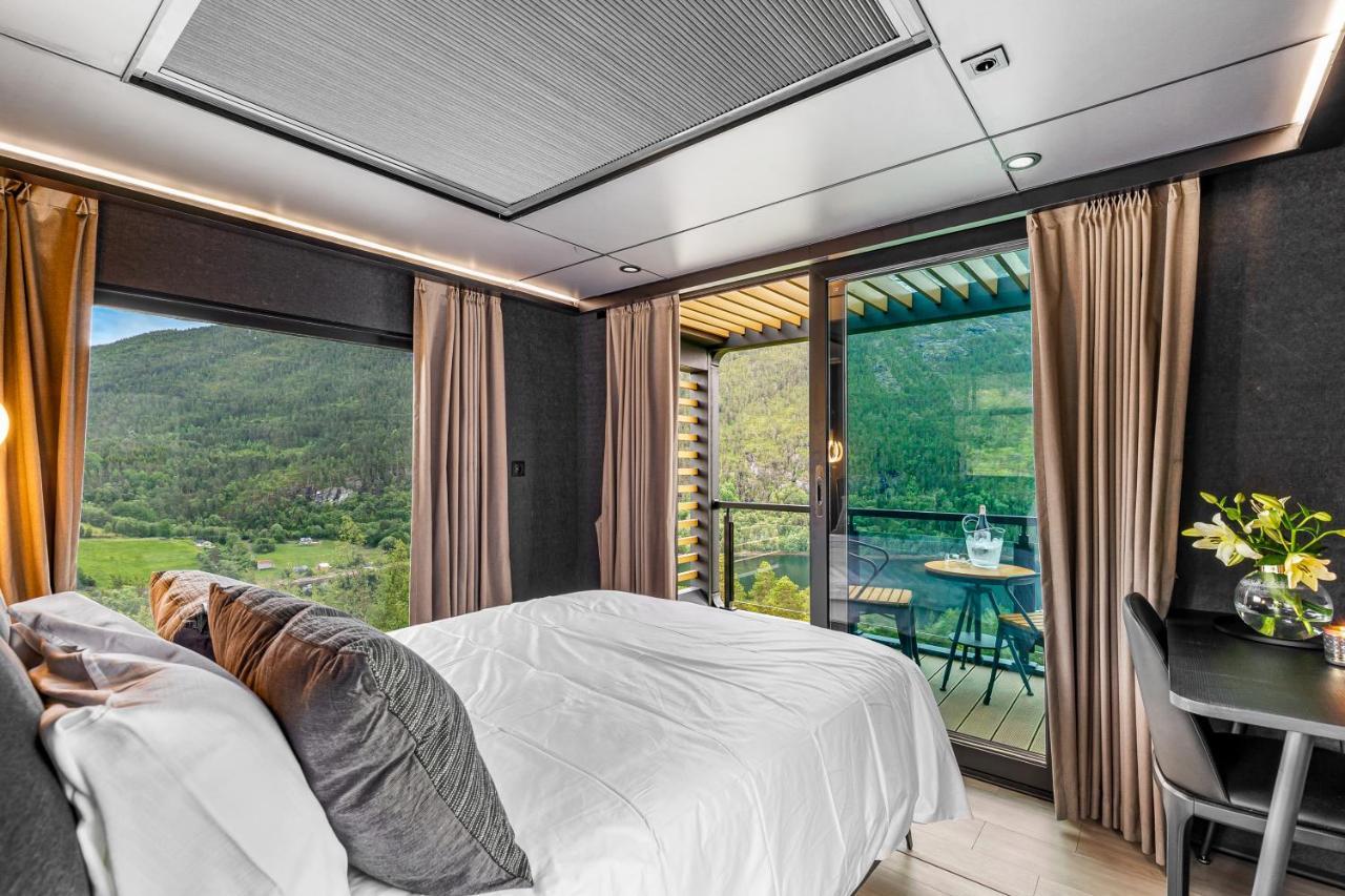 Villa Sogndal Fjordpanorama - The View Exterior foto